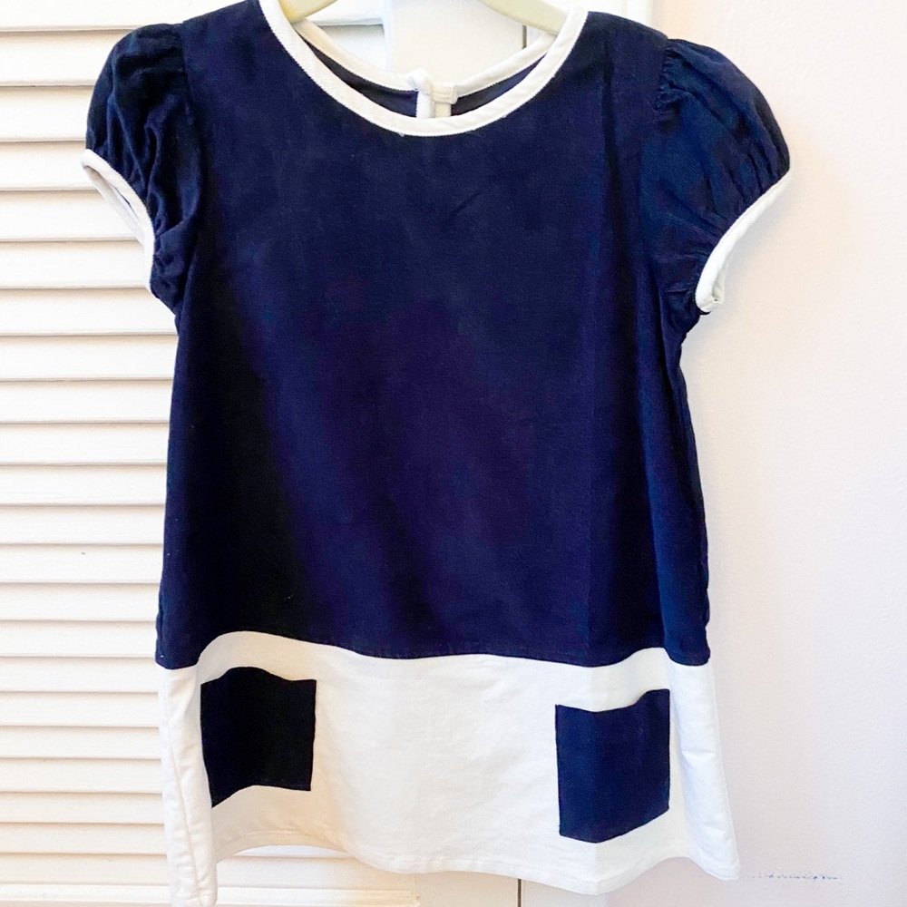 Bella Bliss Color Block Cord Dress - 2T EUC